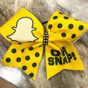 Snapchat Cheer Bow